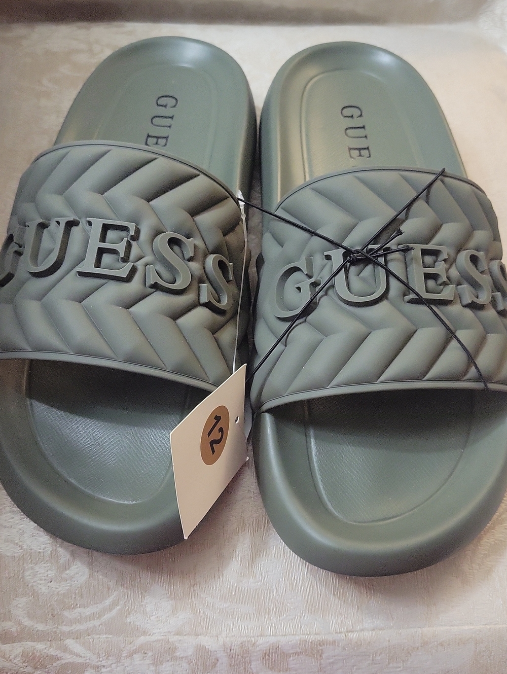 GUESS SYLVAR SLIDE SANDALS